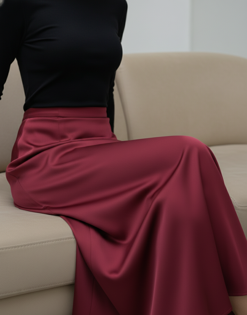 Satin Skirts