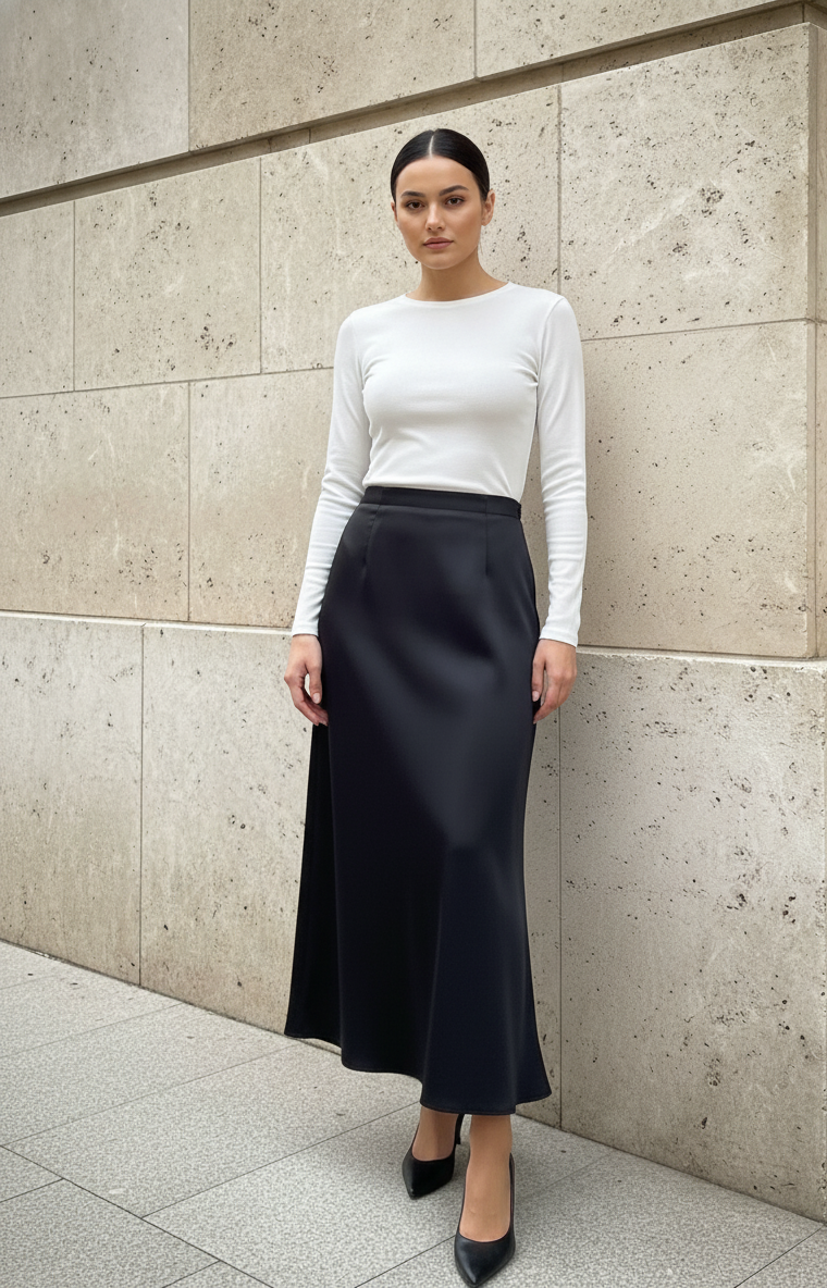 Satin Skirts