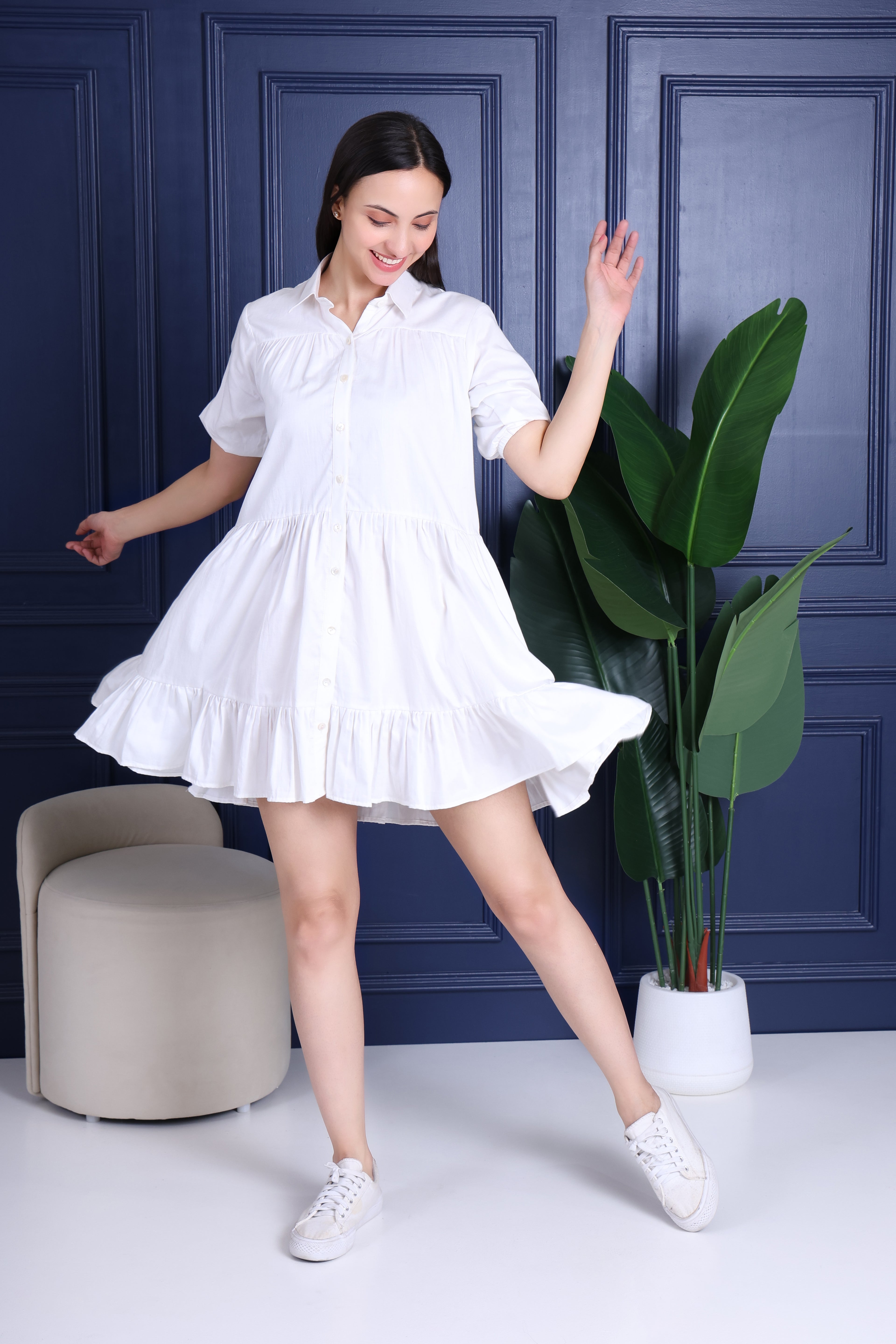 Breezy Belle Shirt-Dress