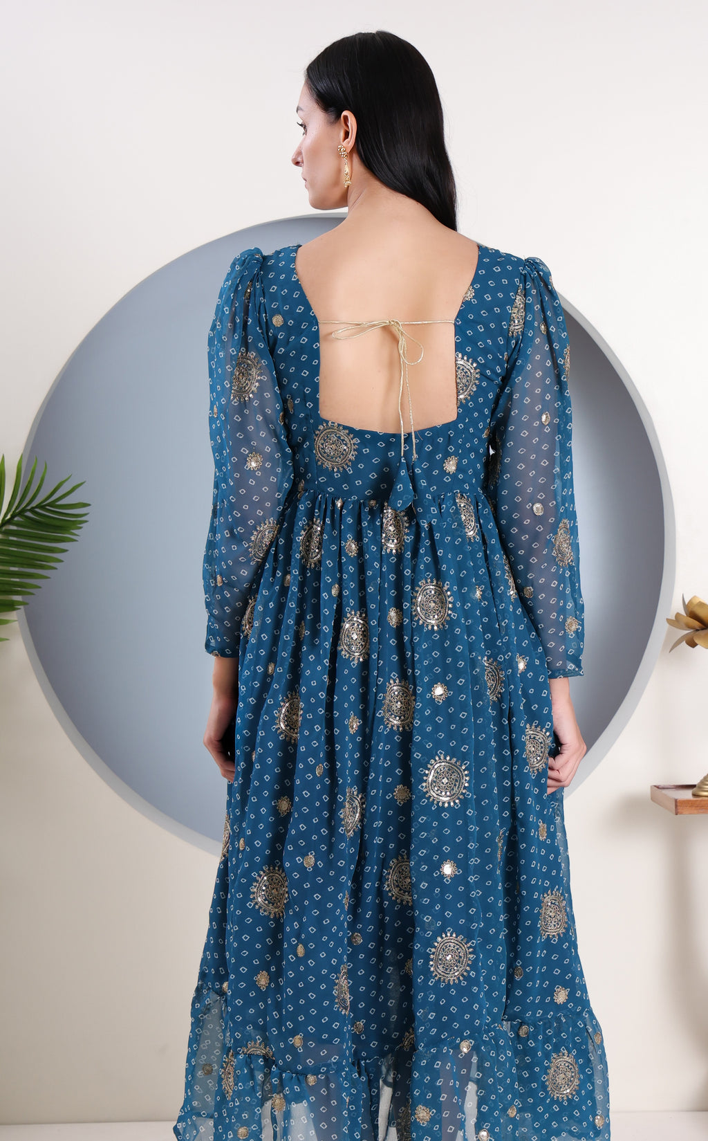 Noor Bhandej Kurti Dress
