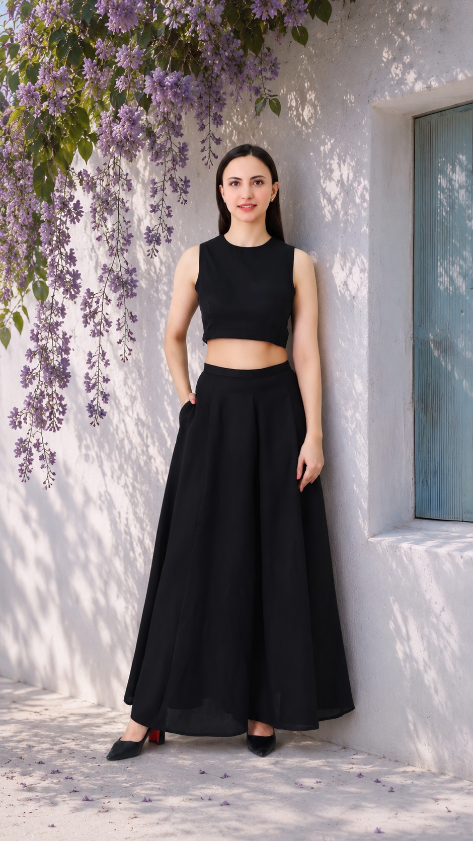 The All Black Power Co-ord Set