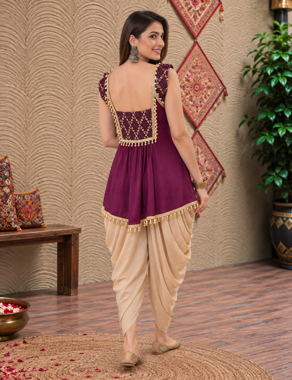 Gulabo Garba Kurti