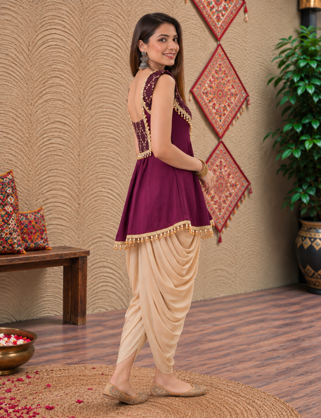 Gulabo Garba Kurti