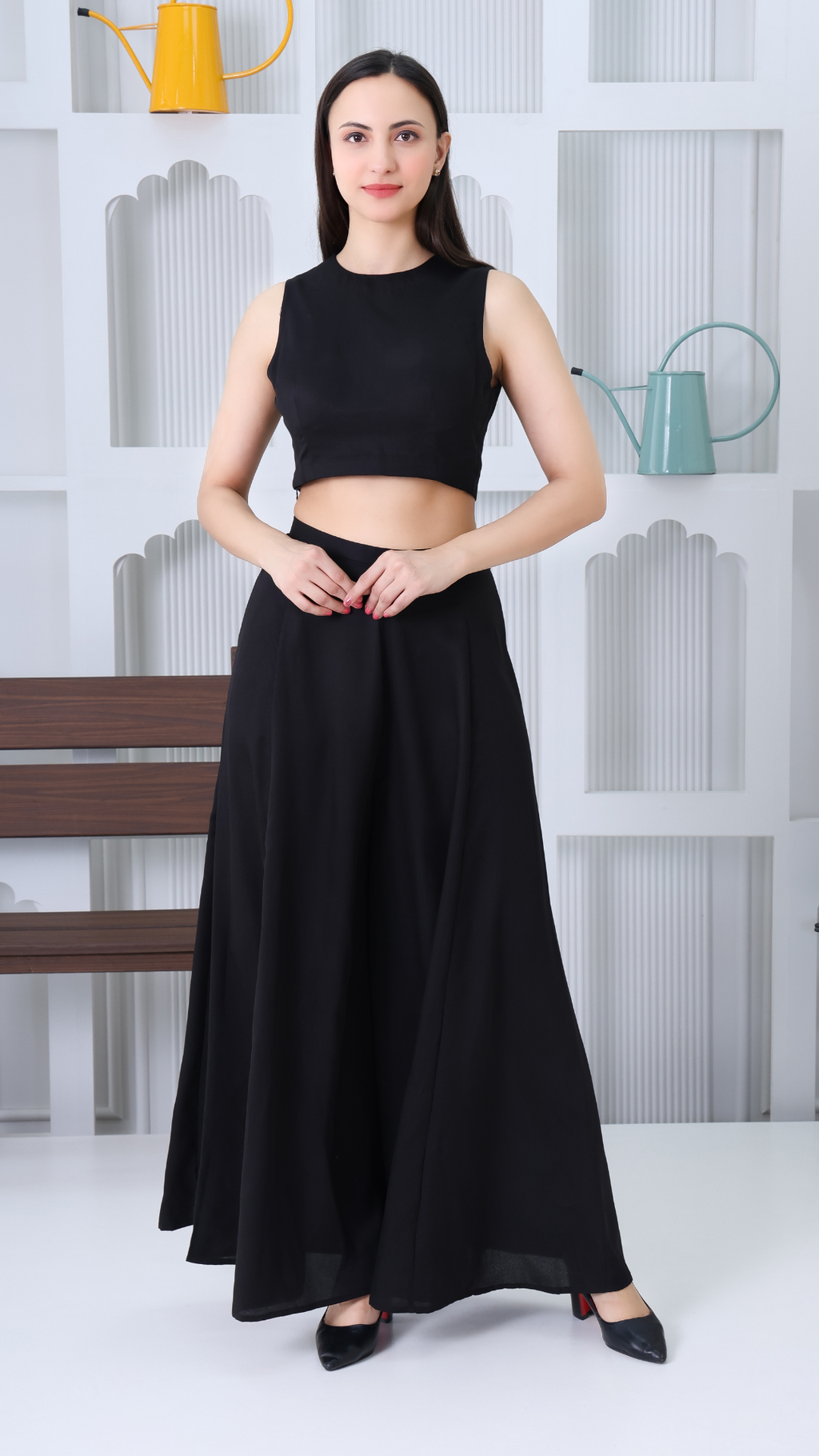 The All Black Power Co-ord Set
