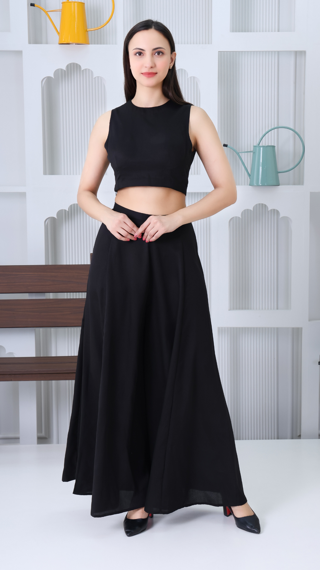 The All Black Power Co-ord Set